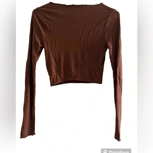 PAC Cares ribbed crop shirt - Size XS - Picture 2 of 3